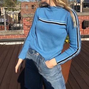 Blue striped sweater Urban Outfitters
